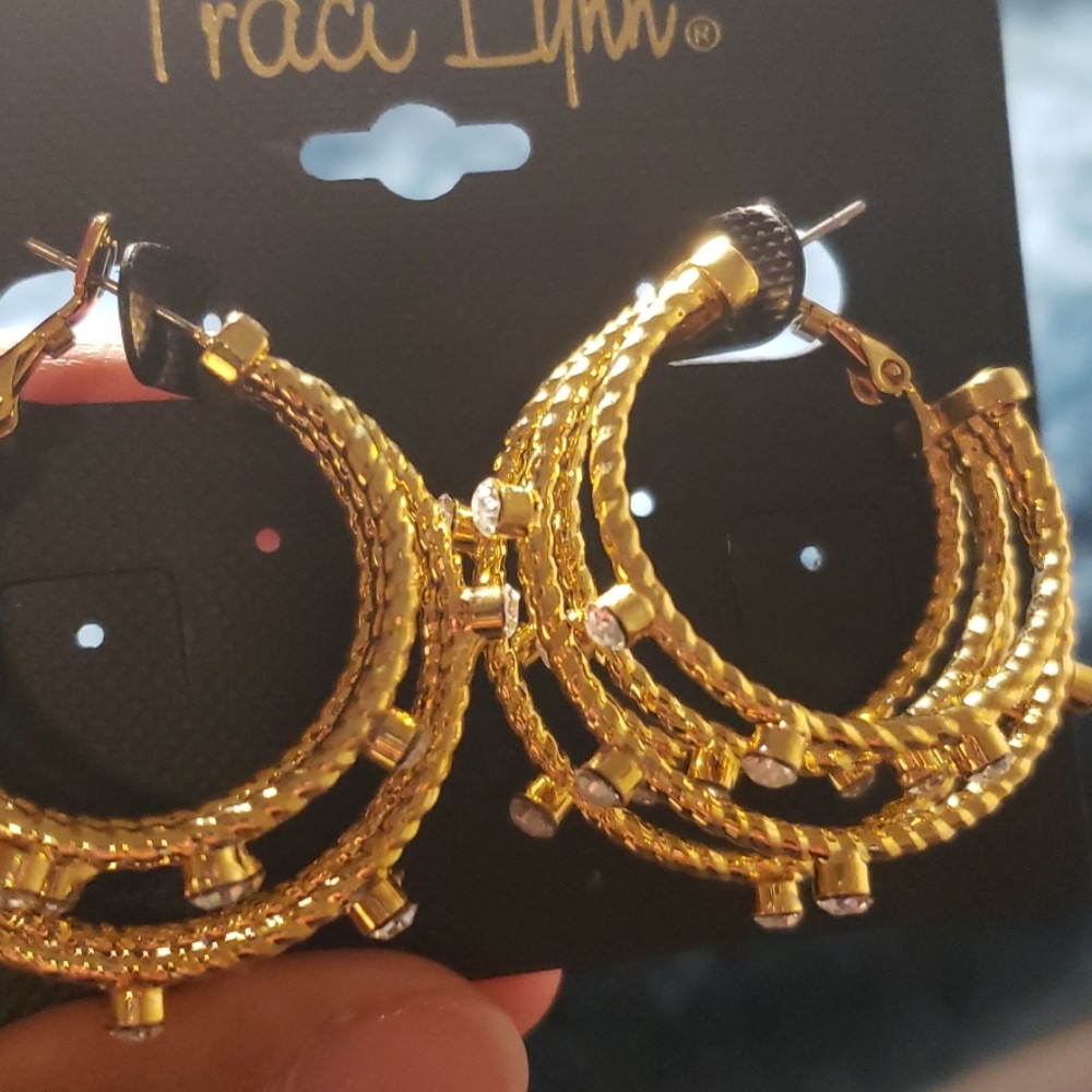 Hoop earrings